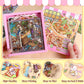 40 Sets DIY 3D Sticker Scene, Sticker Collection Book Make Your Own Shop House Crafts for Adults Therapy for Relief Stress Pass the Time Gift