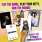 Name that Kitty - Fun Cat Game for Kids That's Great for Family Game Night | 100 Card Cat Themed Toy for Girls and Boys | Easy to Play