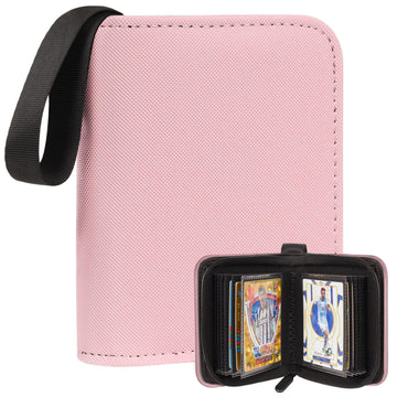 1 Pocket Card Binder - Collectible Trading Card Album, Single Card Holder with 20 Pages, Holds 40 Cards, Side-Loading Mini Binder for TCG, MTG