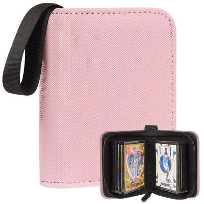 1 Pocket Card Binder - Collectible Trading Card Album, Single Card Holder with 20 Pages, Holds 40 Cards, Side-Loading Mini Binder for TCG, MTG