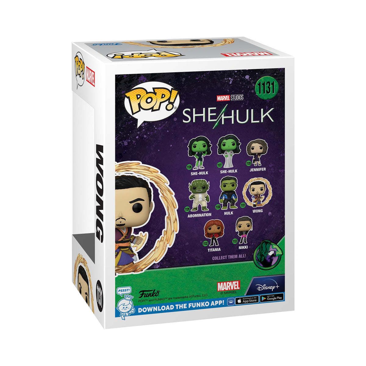 Funko Pop Marvel: She-Hulk - Wong - Collectable Vinyl Figure - Gift Idea - Official Merchandise - Toys for Kids & Adults - Superheroes Fans - Model