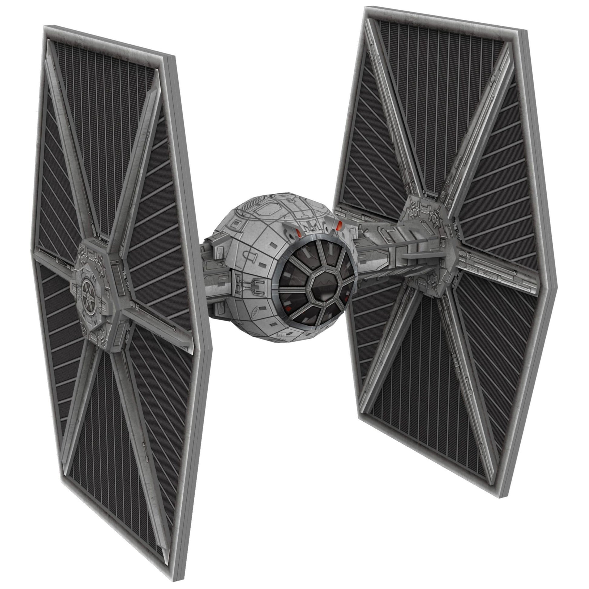 4D Puzzle - Star Wars: Tie Fighter/LN - 129 Paper Model Kit for Teens and Adults - Ages 14+