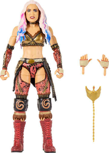 Mattel WWE Elite Action Figure & Accessories, Series #125 Set, 6-inch Collectible Giulia with 25 Articulation Points & Swappable Hands