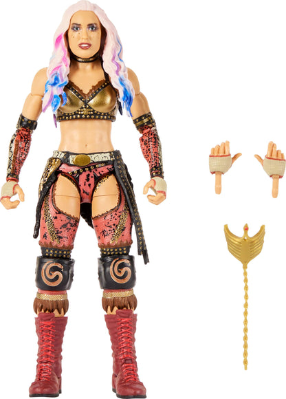 Mattel WWE Elite Action Figure & Accessories, Series #125 Set, 6-inch Collectible Giulia with 25 Articulation Points & Swappable Hands