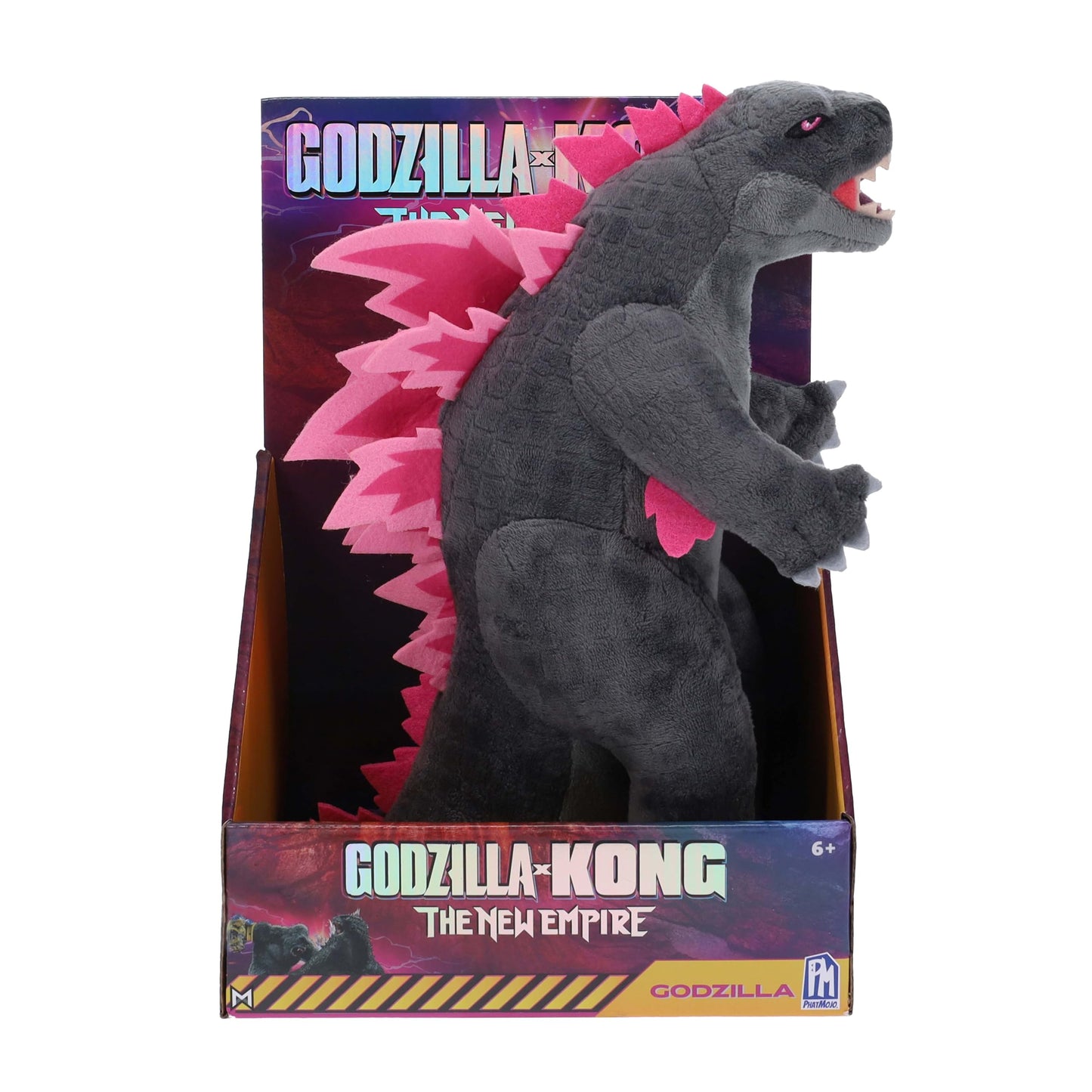 PhatMojo Godzilla X Kong - Godzilla Deluxe Plush (12" Tall, Series 1)