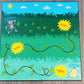 Apostrophe Games Blank Game Board & Box (20" x 20" Board) Create Your Own Board Game, DIY Board Game, Family Board Games