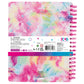 3C4G Tie Dye Pastel All-in-1 Sketchbook Set - Sketch Book for Kids with Pencils, Stickers & More - Drawing Kit for Kids - Unlined Diary for Girls