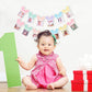 Mouse 12 Months Photo Banner - Pastel Rainbow First Birthday Photo Garland, Happiest Birthday on Earth Banner, Mouse Party Decor, Mouse Monthly