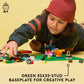 LEGO Classic Green Baseplate, Square 32x32 Stud Foundation to Build, Play, and Display Brick Creations, Great for Grassy Nature Landscapes, 11023,4+