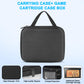JinLunar Carrying Case for Gameboy Advance GBA, Hard EVA Shockproof Travel Storage Bag for Console & 8 Game Cartridges, Portable Pocket with Top Mesh