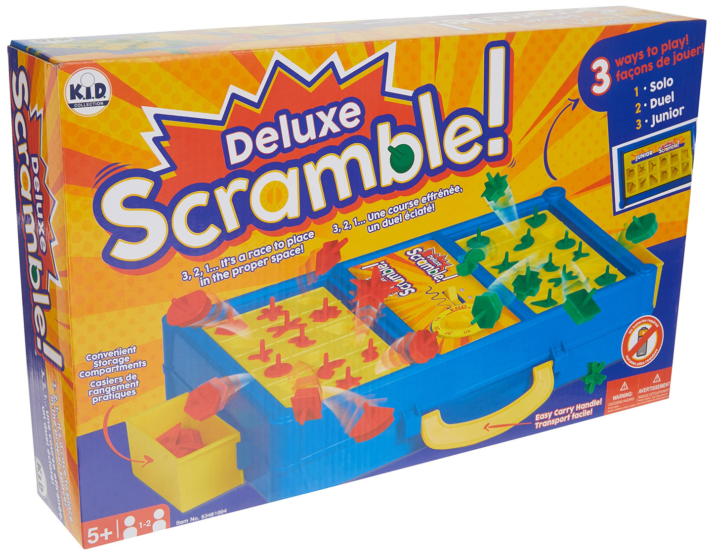 K.I.D. Collection Scramble Deluxe 3-in-1 Game