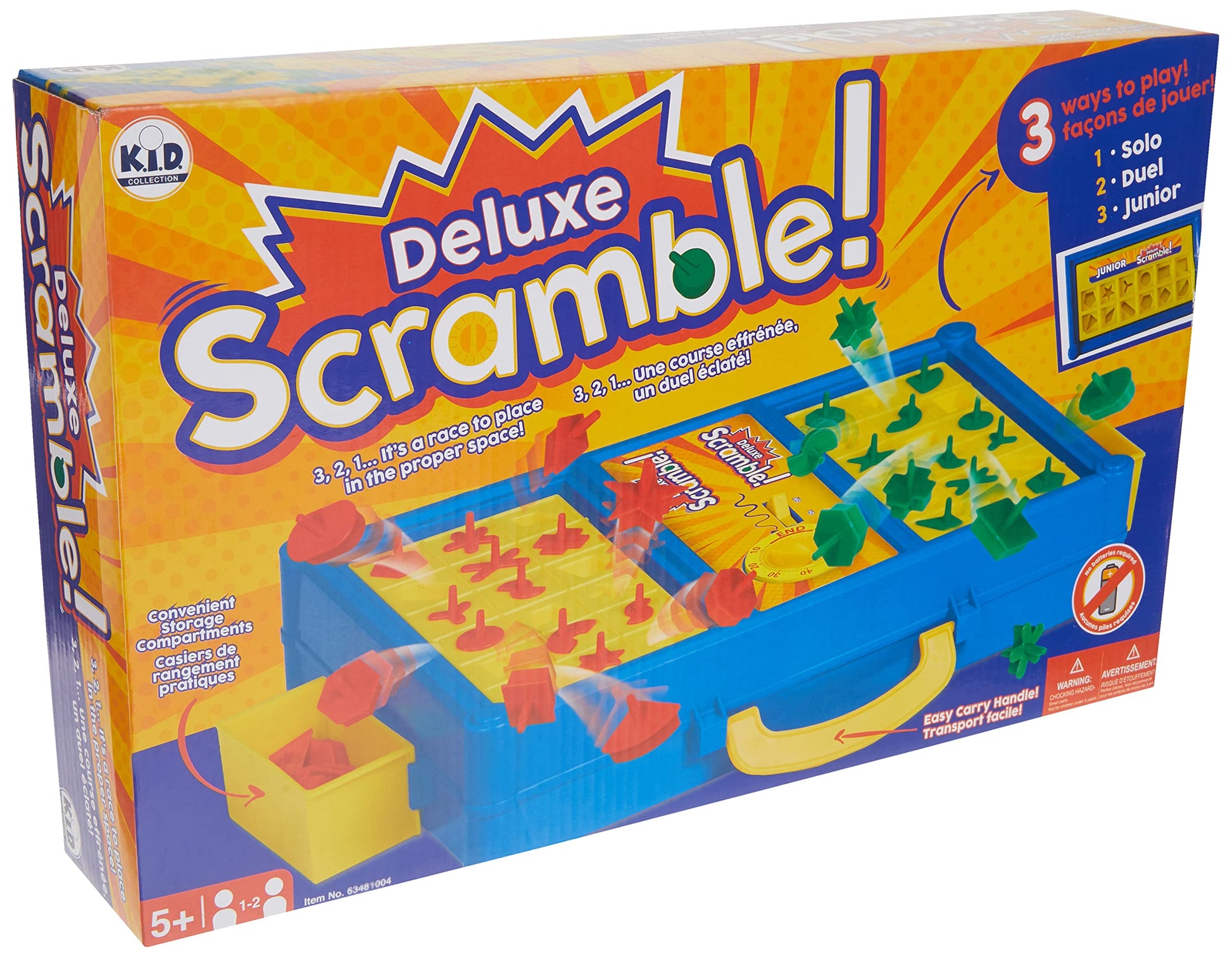 K.I.D. Collection Scramble Deluxe 3-in-1 Game