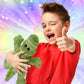 DolliBu Alligator Stuffed Animal - Super Soft Stuffed Animal Alligator Plush, Wildlife Green Plush Toy Gift for Kids and Adults - 12 Inches