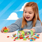 MEGA Construx Kids Blocks Toy Set, Open-Ended Building Bricks Tube with 140 Pieces in Fluorescent Colors, Ages 4+ Years