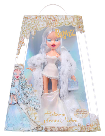 Bratz 2025 Holidayz Frosty Nightz Cloe Collector Doll with Premium Fashions and Accessories