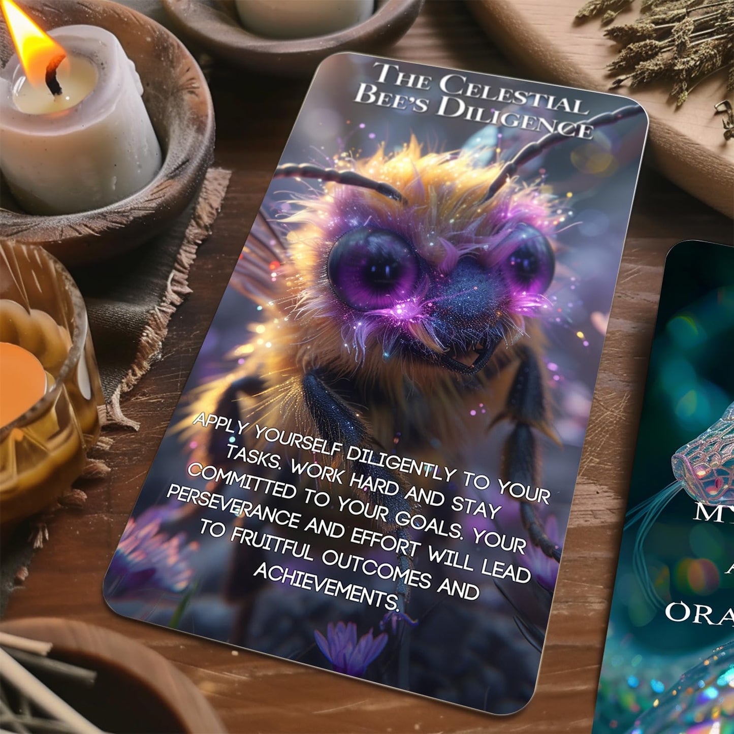 ZZBUY Animal Spirit Oracle Cards, 54 Animal Totems Oracle Deck with Meanings on Them Enhance Spiritual Awareness
