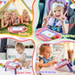 BABLOCVID Magnetic Drawing Board for Toddlers 2-3, Erasable Mess-Free Doodle Toys for 18 Months 2-3 Year Old Girls,Educational Learning Fine Motor