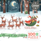 Ceaco - Night Before Christmas - 100 Piece Jigsaw Puzzle for Kids Ages 6+