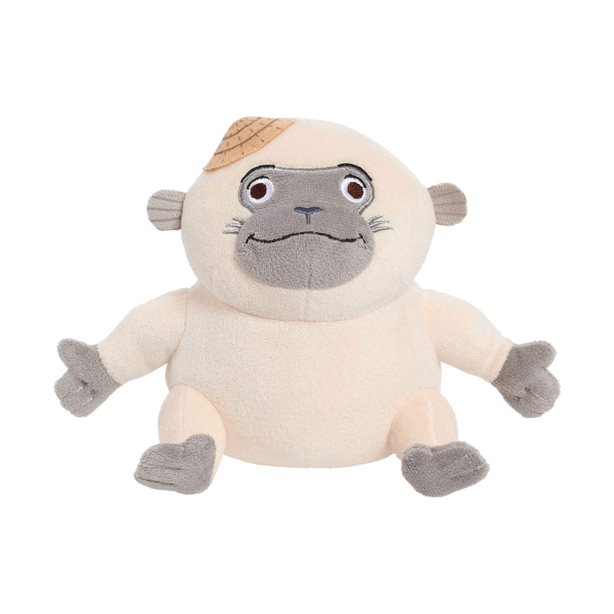 Disney's Raya and the Last Dragon 5.6-Inch Small Pan Soft Plush, Stuffed Ongi Monkey, Kids Toys for Ages 3 Up by Just Play