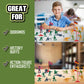 World War II Army Men Toy Action Figure Playset- 200pc Including Soldiers & Flags from The US, Great Britain, Germany & Japan Posed in Realistic