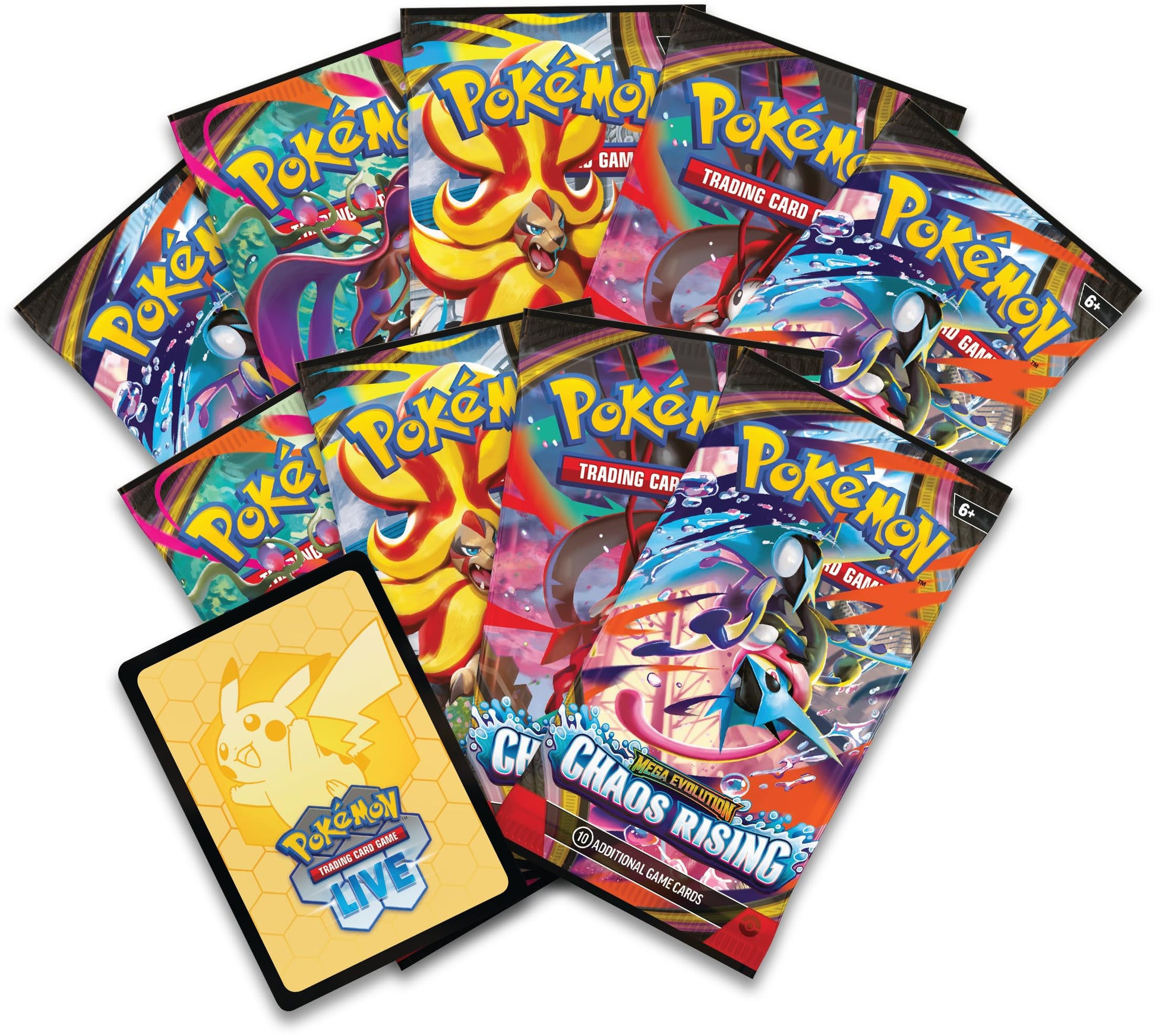 Pokémon TCG: Mega Evolution-Chaos Rising Elite Trainer Box
