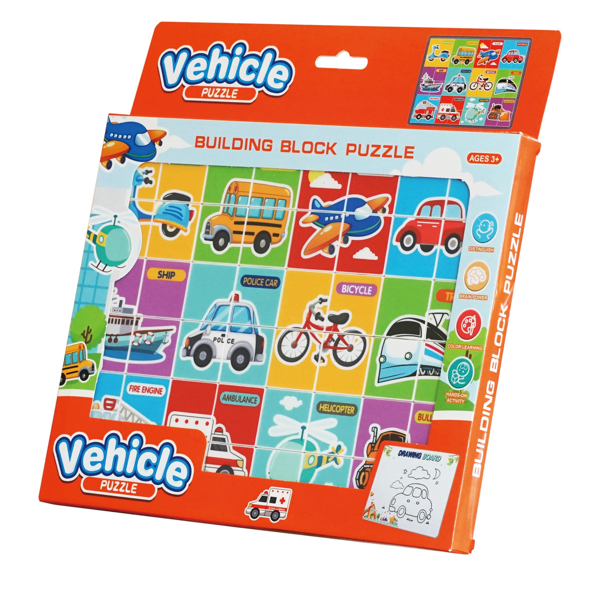 NorthStar Collection Puzzles Blocks for Toddlers 3 4 5 Year Old, Kids Learning Educational Montessori Toys Preschool Learning Puzzles for Toddlers 3-5
