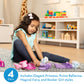 Melissa & Doug Role Play Collection - Step in Style! Dress-Up Shoes Set (4 Pairs), Multicolored, 11" x 12" x 4.5" Packaged