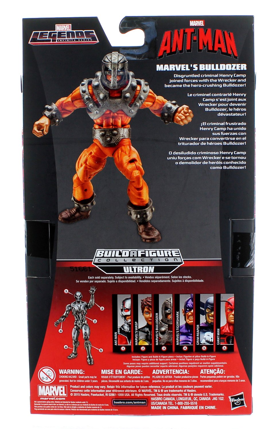 Marvel Legends Infinite Series Bulldozer