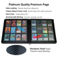 Rieton 12 Pocket 800+ Pockets Card Binder for Sleeved Cards, Large Ringless Side Loading Pockets Trading Card Album Folder for TCG