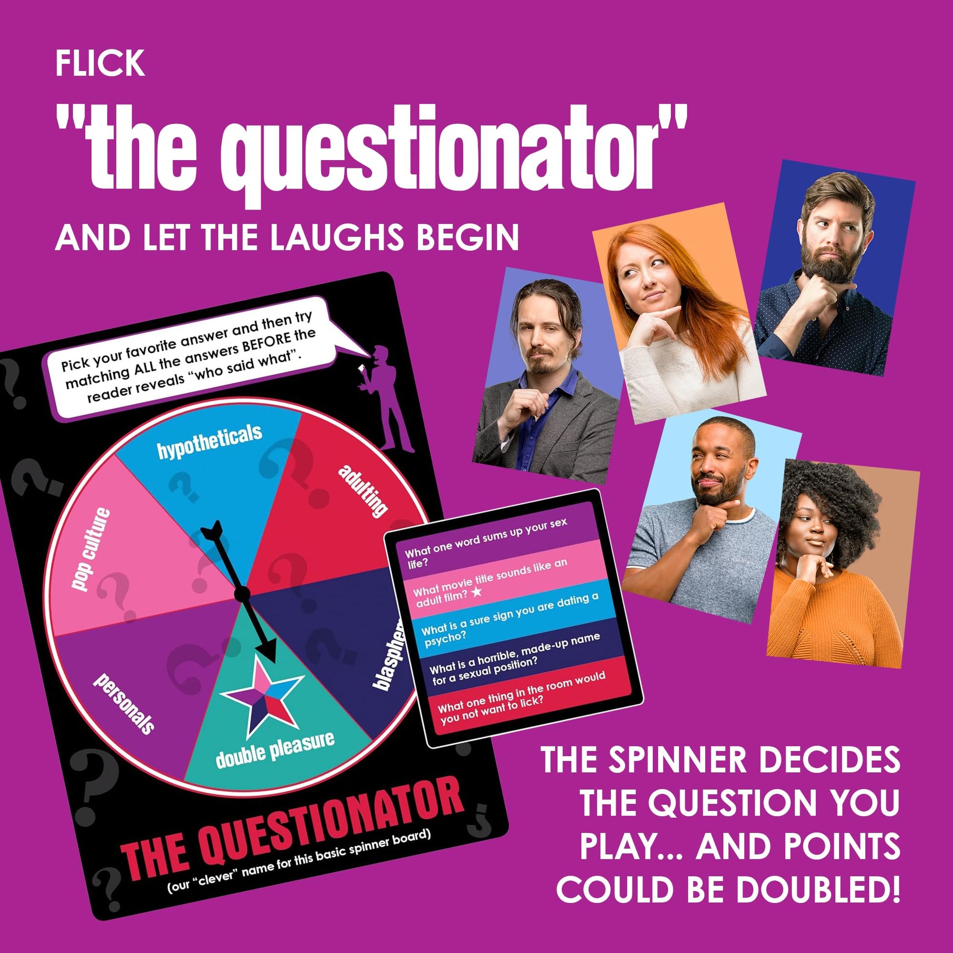 LOADED QUESTIONS ADULT - A Hilarious "Who Said What?" Card Game