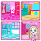 GobiDex Princess Magnetic Tiles for Girls, Princess Castle Magnetic Building Blocks for Kids Ages 3-5 4-8, Magnets Sensory Toddler Toys Birthday Gifts