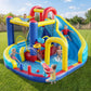 ELEMARA 10 in 1 Inflatable Water Slide Bounce House, Inflatable Bounce House with Blower, Dual Slides & Climbing Walls & Ring-toss Game & 2 Water
