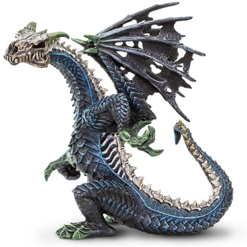 Safari Ltd. Ghost Dragon Figurine - Detailed 5.75" Model Figure - Fun Spooky Fantasy Play Toy for Boys, Girls & Kids Ages 4+