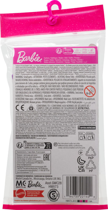 Barbie Accessories, Storytelling Set for Barbie Dolls with Unicorn Theme, Styling Pieces & Party Decorations Like Balloon & Cotton Candy