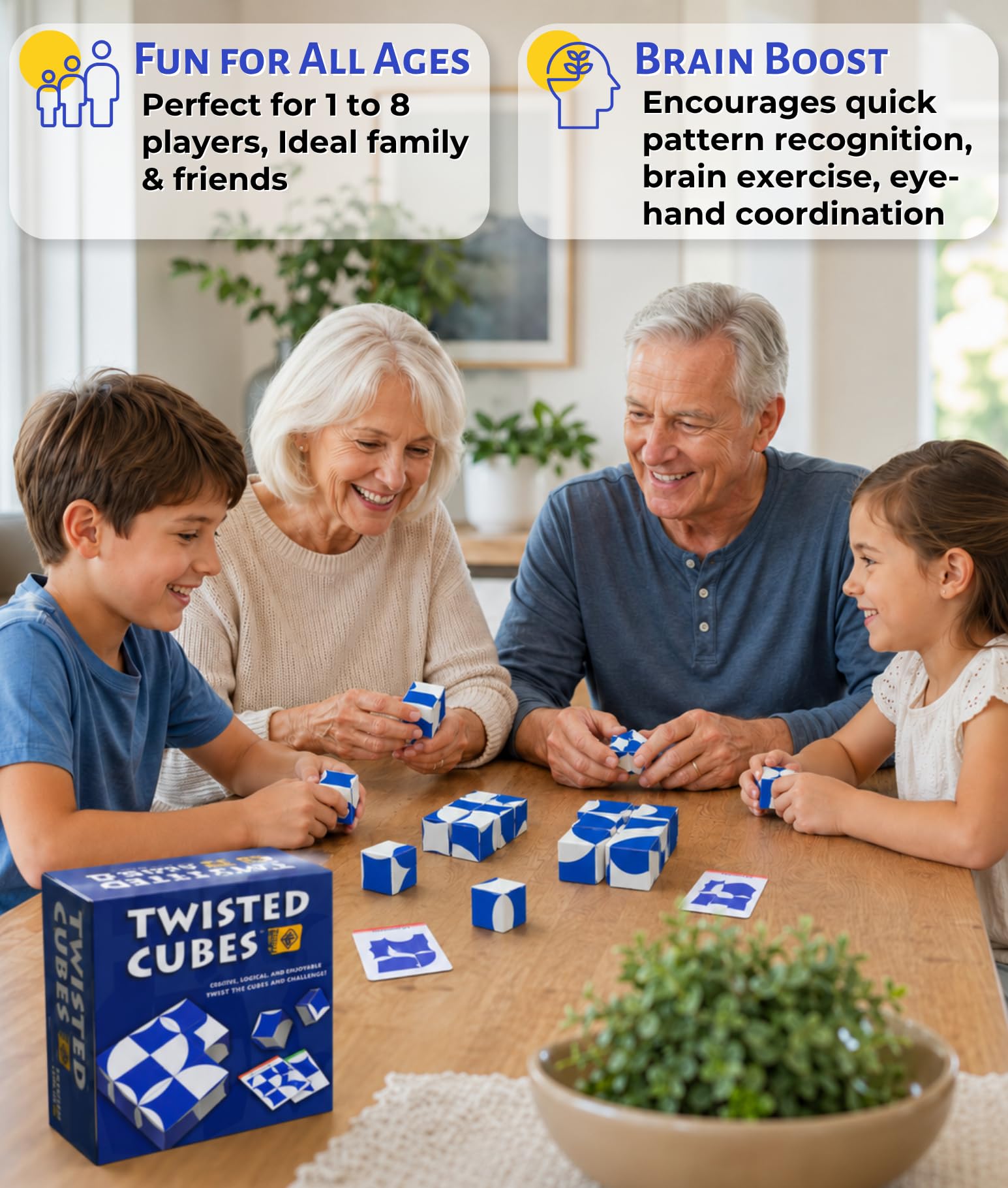 3D Puzzle Board Game for Children (Age 3+) and Adults