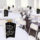 Big Dot of Happiness Masquerade - Table Decorations - Venetian Mask Party Fold and Flare Centerpieces - 10 Count