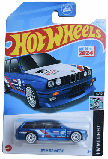 Hot Wheels BMW M3 Wagon, HW Modified 10/10 [Blue] 138/250