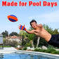 Funwares CatchMaster Water Football Set, Hook & Loop Ball, 2 Gloves & Pump