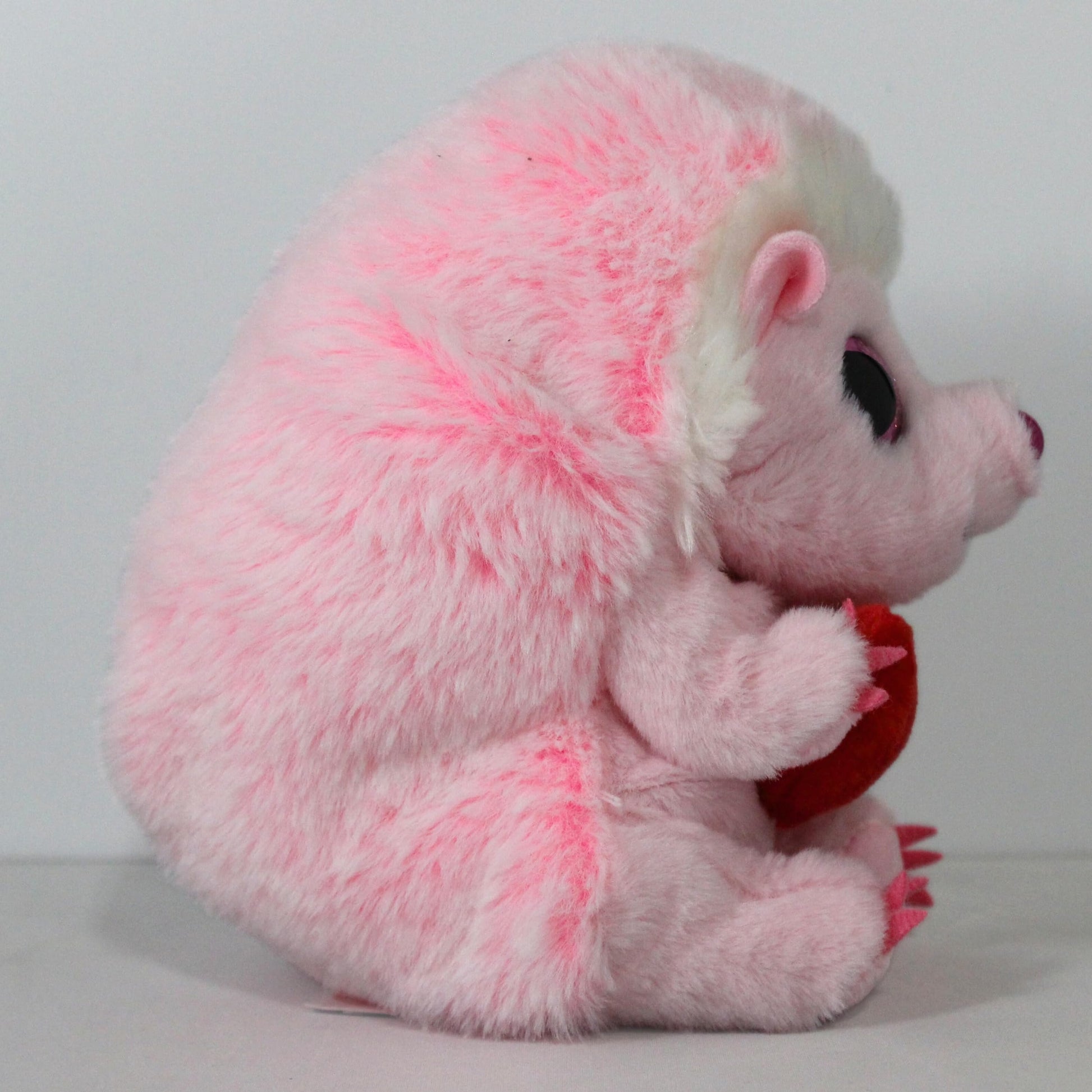 Ty Beanie Bellies Cheesecake The Pink Valentine Hedgehog - 6"