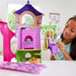 Disney Princess Toys, Rapunzel Posable Doll and Tower Playset with 360 Play, 6 Play Areas and 15 Accessories, Inspired by the Disney Movie