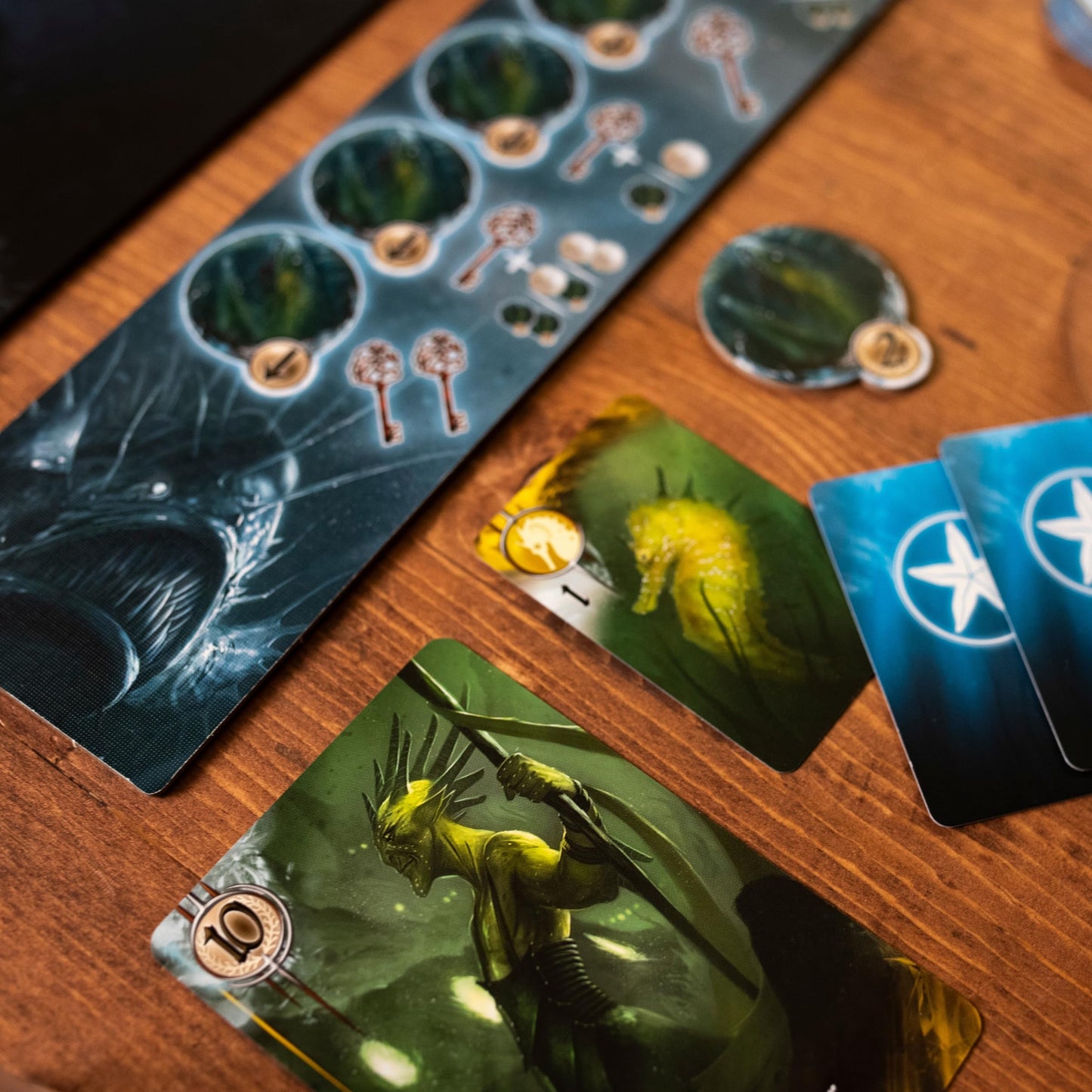 Abyss Board Game - Control Ocean Kingdoms in an Underwater Development Strategy Game, Adventure Game for Kids & Adults, Ages 14+, 2-4 Players, 30-60