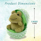 Made By Aliens Easter Stuffed Animal - 6 inch - Surprise Zip up Egg Hideaway Springtime Inspired Plush Toy Gift for Kids, Boys and Girls - Easter