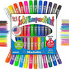 Kwik Stix Solid Tempera Paint Sticks, 24 Colors, Washable Paint Sticks for Kids, Non-Toxic, Quick Drying, Allergen Free, Comes in Classic, Metallic