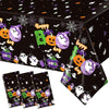Yavxzvbw 3Pcs Happy Boo Day Decorations Happy Boo Day Tablecloth for Halloween Birthday Party Decorations Halloween Tablecloth for Boo Birthday Party