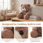YUKOUQIAN Bear Stuffed Animal Cute Plush Doll Toy 8 inch for Girls Boys Christmas (tie Bear)