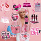 Popular Girl Birthday Party Set Pink High School Queen Theme Burn Book Popular Girl Birthday Decorations Pink Party Decorations Hot Pink Girls Hanging