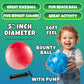 5-Inch Playground Balls for Toddlers & Kids (5-Pack) Marbleized Vinyl Balls