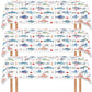 Letromp Fishing Tablecloths 54 x 108 Inch Gone Fishing Table Cover for Fishermen Theme Kids Men Birthday Party Table Decorations Supplies Favors