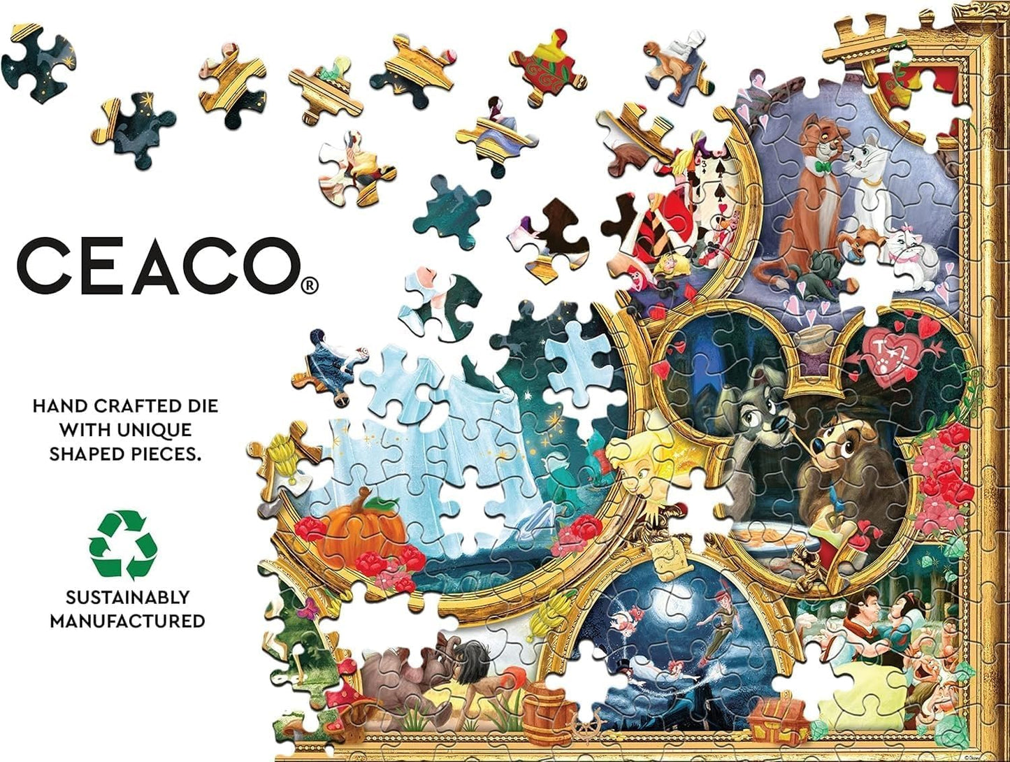 Ceaco - Disney Classics - Disney Classics - 2000 Piece Jigsaw Puzzle , 5"
