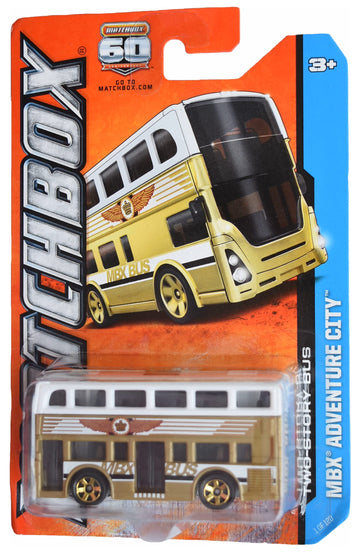 Matchbox Two Story Bus, Adventure City 1/120